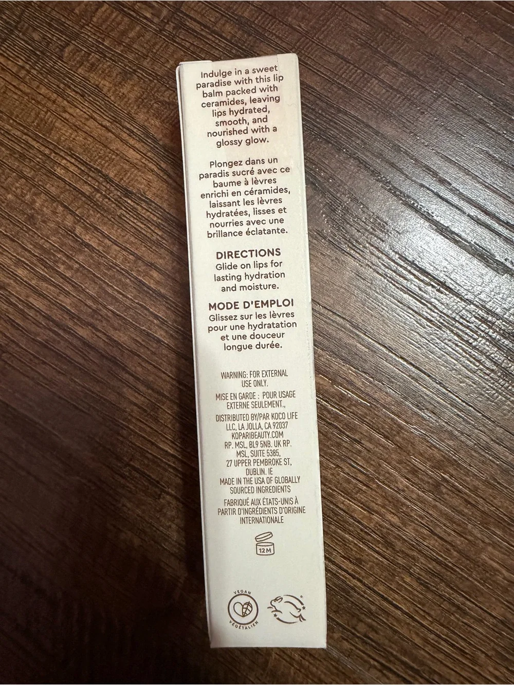 Kopari hydrating lip